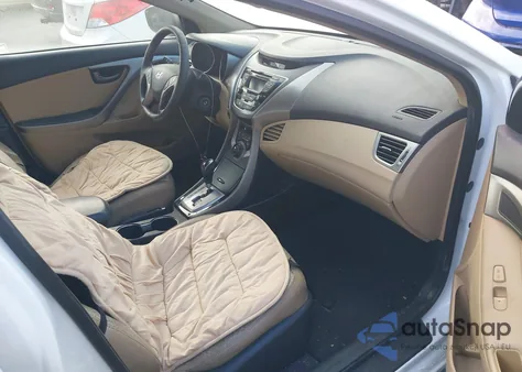 2013 Hyundai Elantra Limited из США, поврежденный, VIN 5NPDH4AE5DH226930